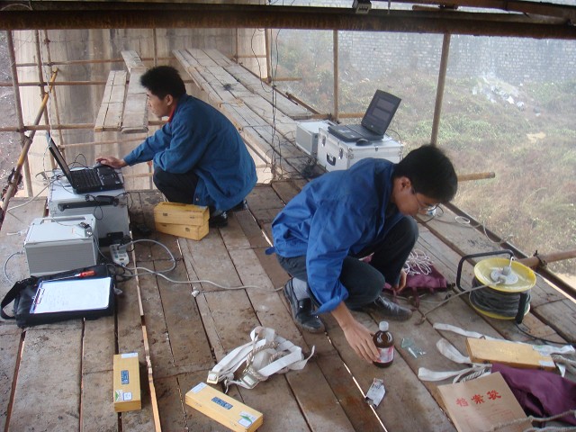 濟(jì)鋼二鋼廠鐵路橋動(dòng)力性能檢測